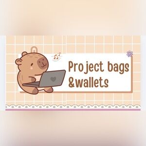 Project Bags & Wallets Listing ( ALL SALES ARE FINAL)